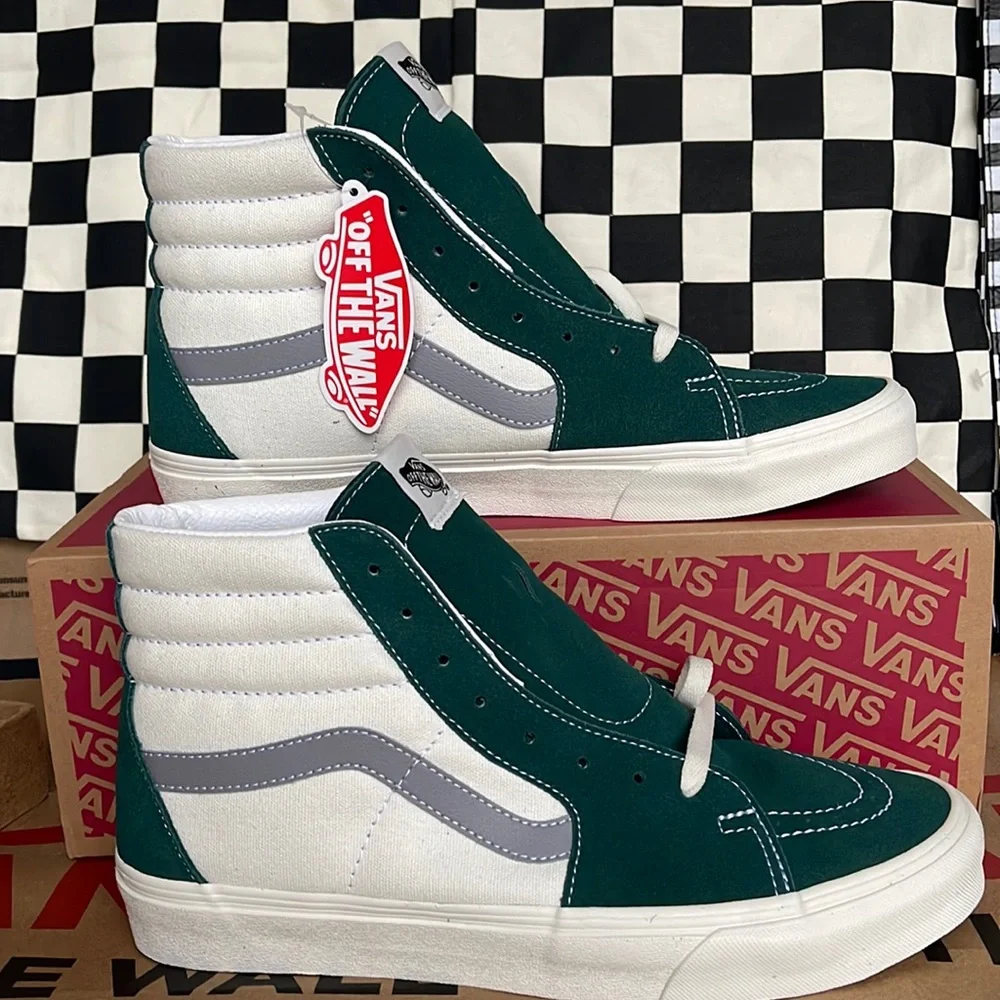 Vans Men’s Sk8-Hi Retro Sport Bistro Green Men’s sneakers - Picture 1 of 16